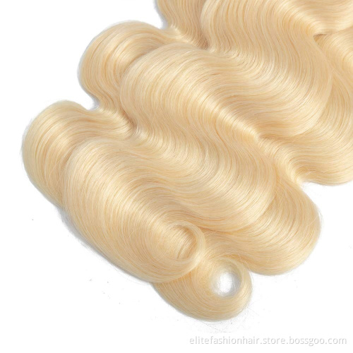 Wholesale 100% Virgin Remy Hair 613 Bundles Human Hair Extensions 613 Blonde Bundles Brazilian Body Wave Human Hair Bundles